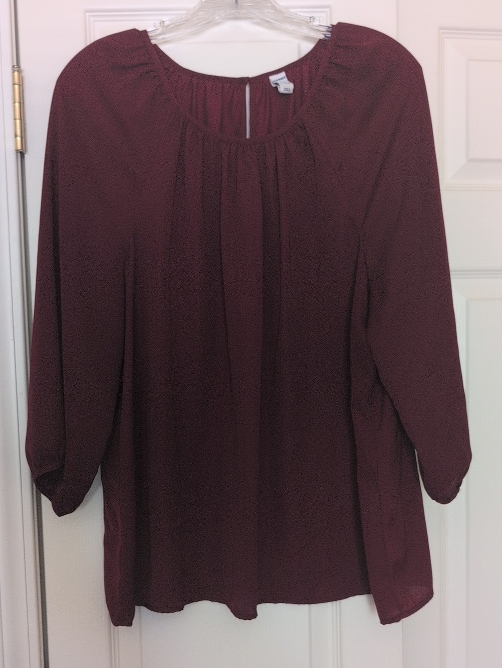 Old Navy Burgundy Blouse